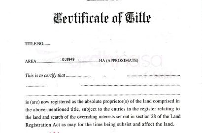 Understanding the Shift: From Title Deeds to Certificates of Title in Kenya
